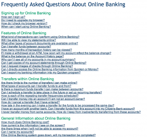 online banking